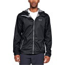 【送料無料】 UNDER ARMOUR (アンダーアーマー) メンズスポーツウェア ジャケット UA FOREFRONT RAIN JACKET メンズ BLK/STL 1321439 001