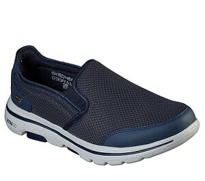 ● SKECHERS (スケッチャーズ) GO WALK 5 シューズ パフォーマンス メンズ NVGY 216013