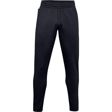 ● UNDER ARMOUR (アンダーアーマー) UA ARMOUR FLEECE PANTS メンズスポーツウェア スウェットパンツ BLACK/BLACK 1357121 001