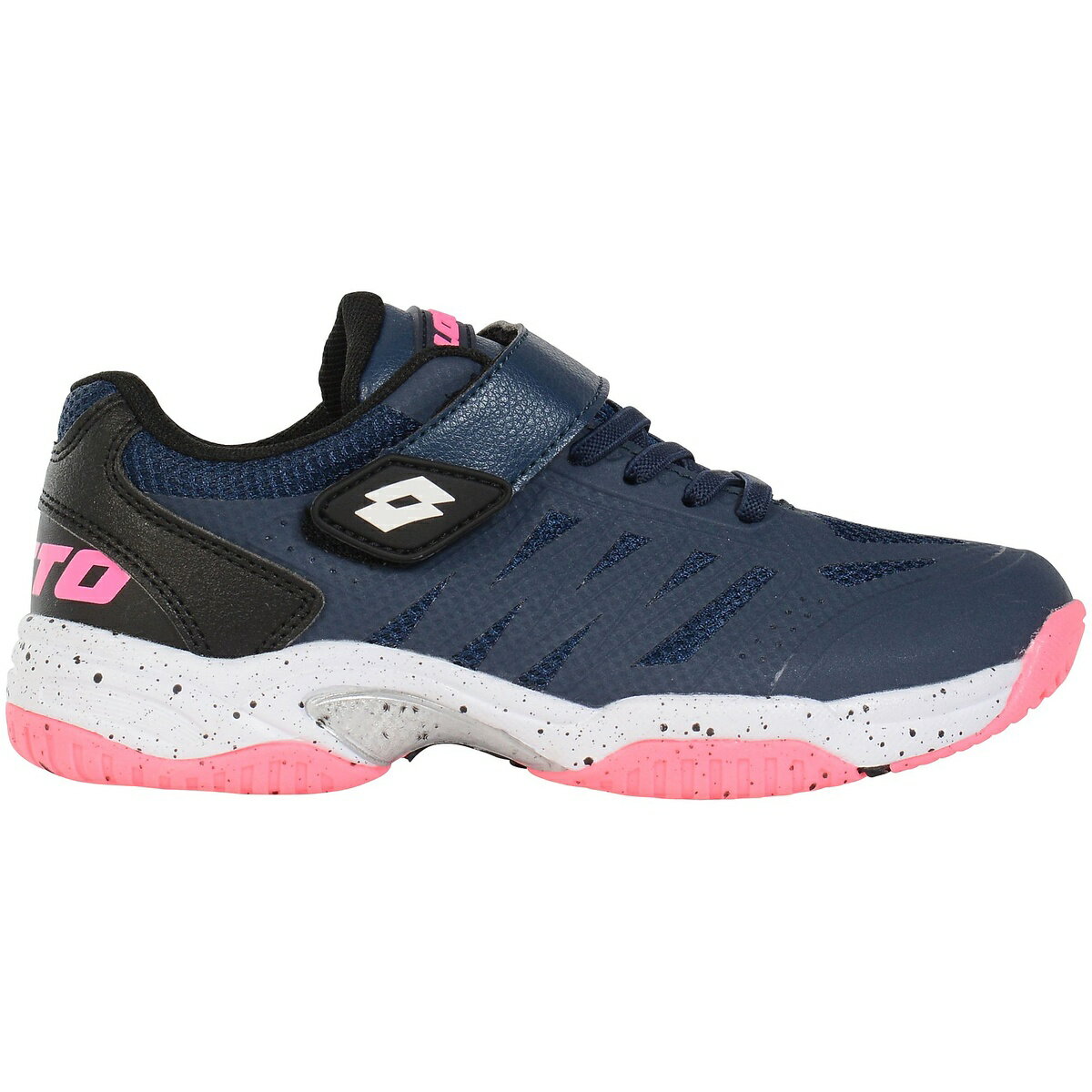 ロット (LOTTO) LOTTOジュニアテニスシューズ オールコート ジュニアテニスシューズ ジュニア NAVY/PINK LO-Y20-004-031