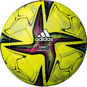 アディダス (adidas) コネクト21　コンペティション　キッズ4号球　黄色 サッカー ボール ジュニア 4号球 イエロー AF431Y