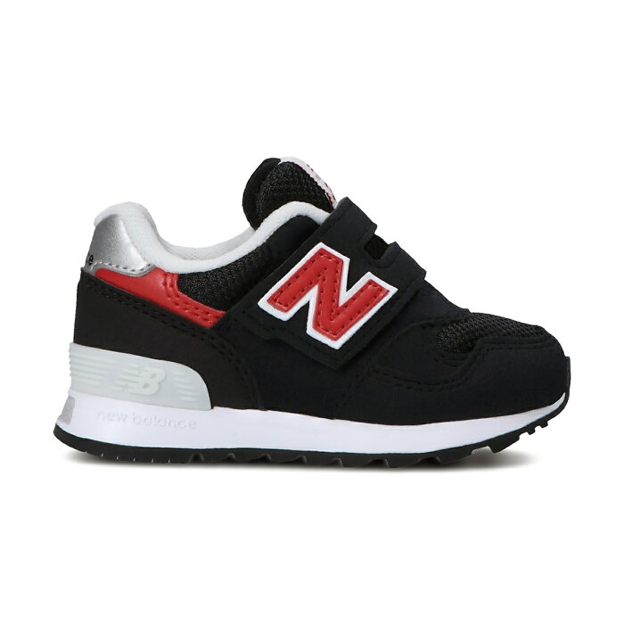 ニューバランス (New Balance) 21FW IO313CRW シューズ インファント ジュニア BLACK/RED IO313CRW