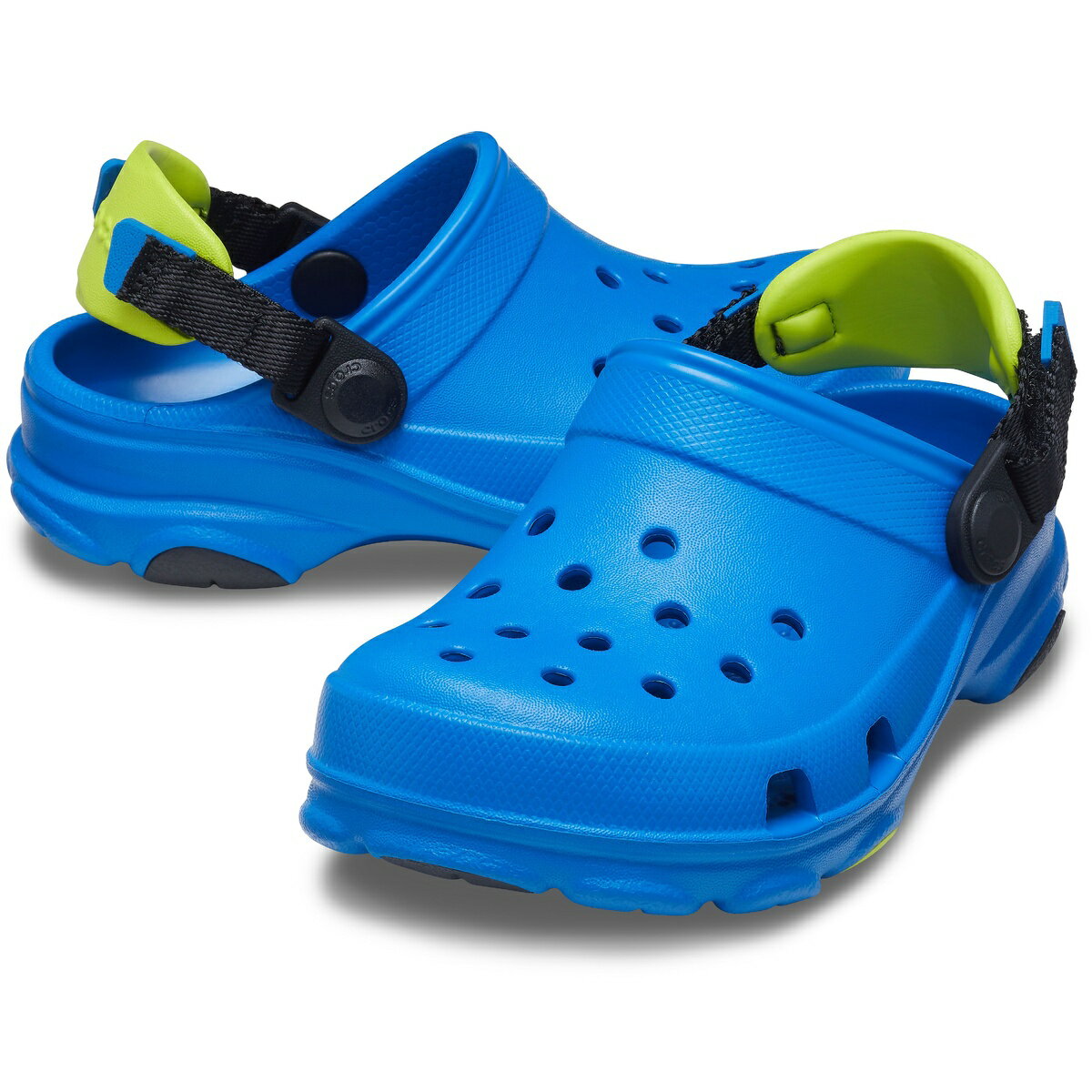 crocs（クロックス） CLASSIC　ALL−TERRAIN　CLOG　K シューズ ジュニア　サンダル ウォーターシューズ ジュニア BRIGHT COBALT 207011-4JL