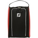 フットジョイ (FOOTJOY) FJ ベーシック シューズ ケース BK/RD ゴルフ メンズその他バッグ ケース メンズ BLK 31733 その1