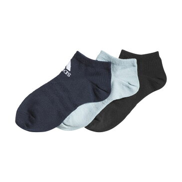 アディダス (adidas) ローカット ソックス 3足組 / KIDS LOW SOCKS 3PP ジュニアスポーツウェア ジュニアスポーツウェアその他 ボーイズ マジックグレー/ブラック/レジェンドインク ZF959 HF4725