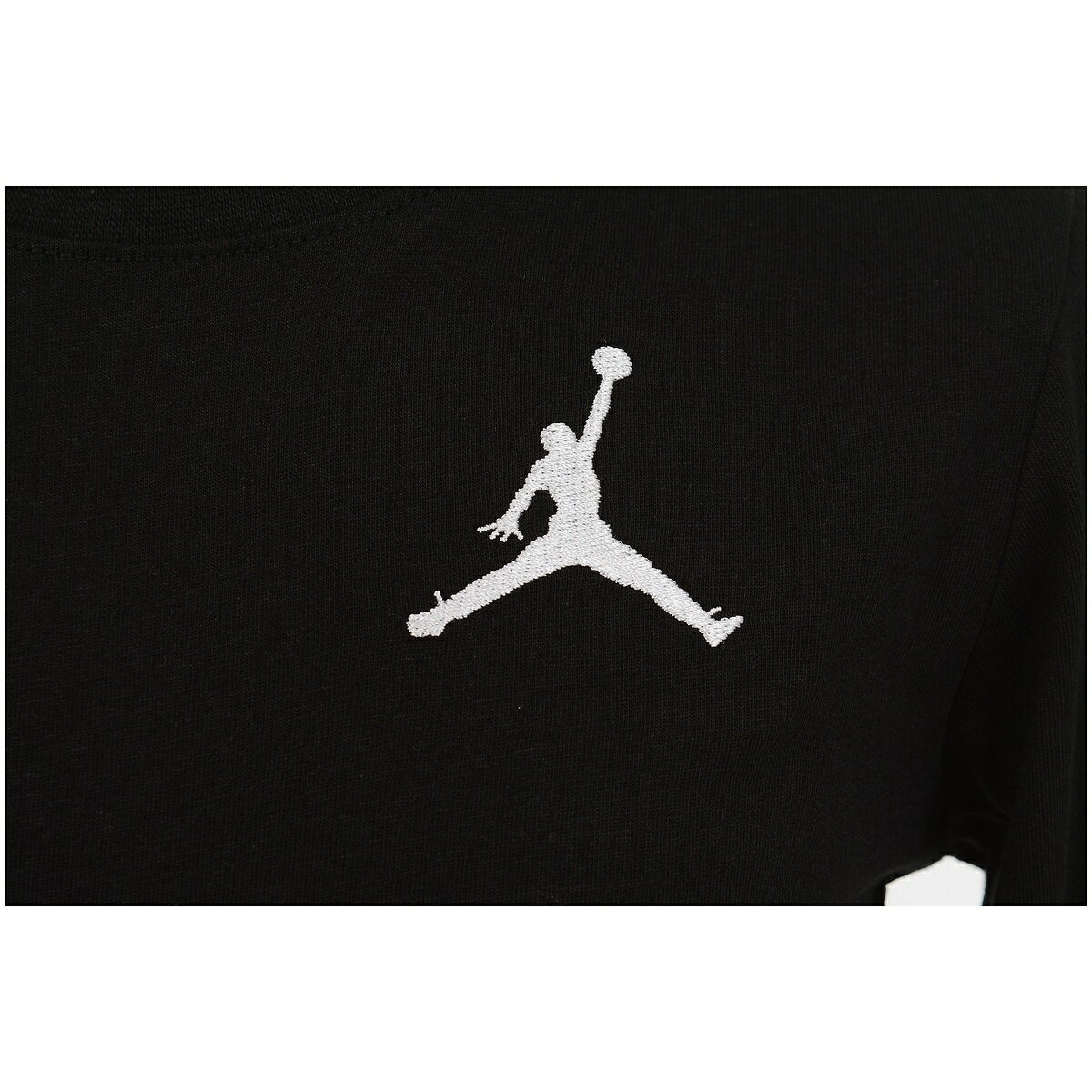 ● NIKE (ナイキ) JUMPMAN LONG SLEEVE T-SHIRT ジュニアスポーツウェア Tシャツ ボーイズ 023(黒) 85A903-023