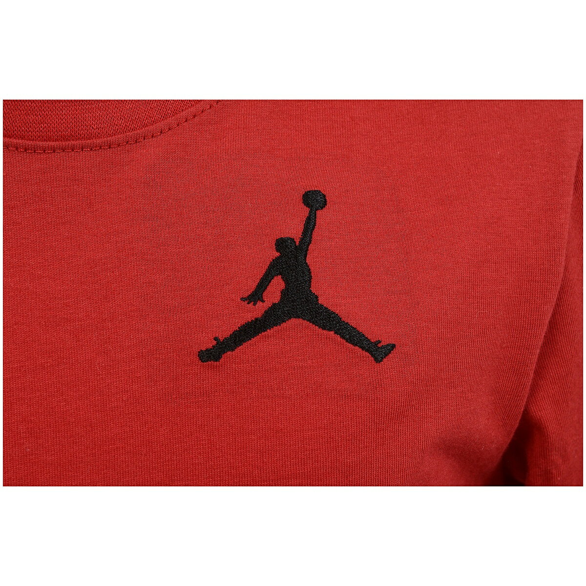 ナイキ (NIKE) JUMPMAN LONG SLEEVE T-SHIRT ジュニアスポーツウェア Tシャツ ボーイズ R78(赤) 85A903-R78