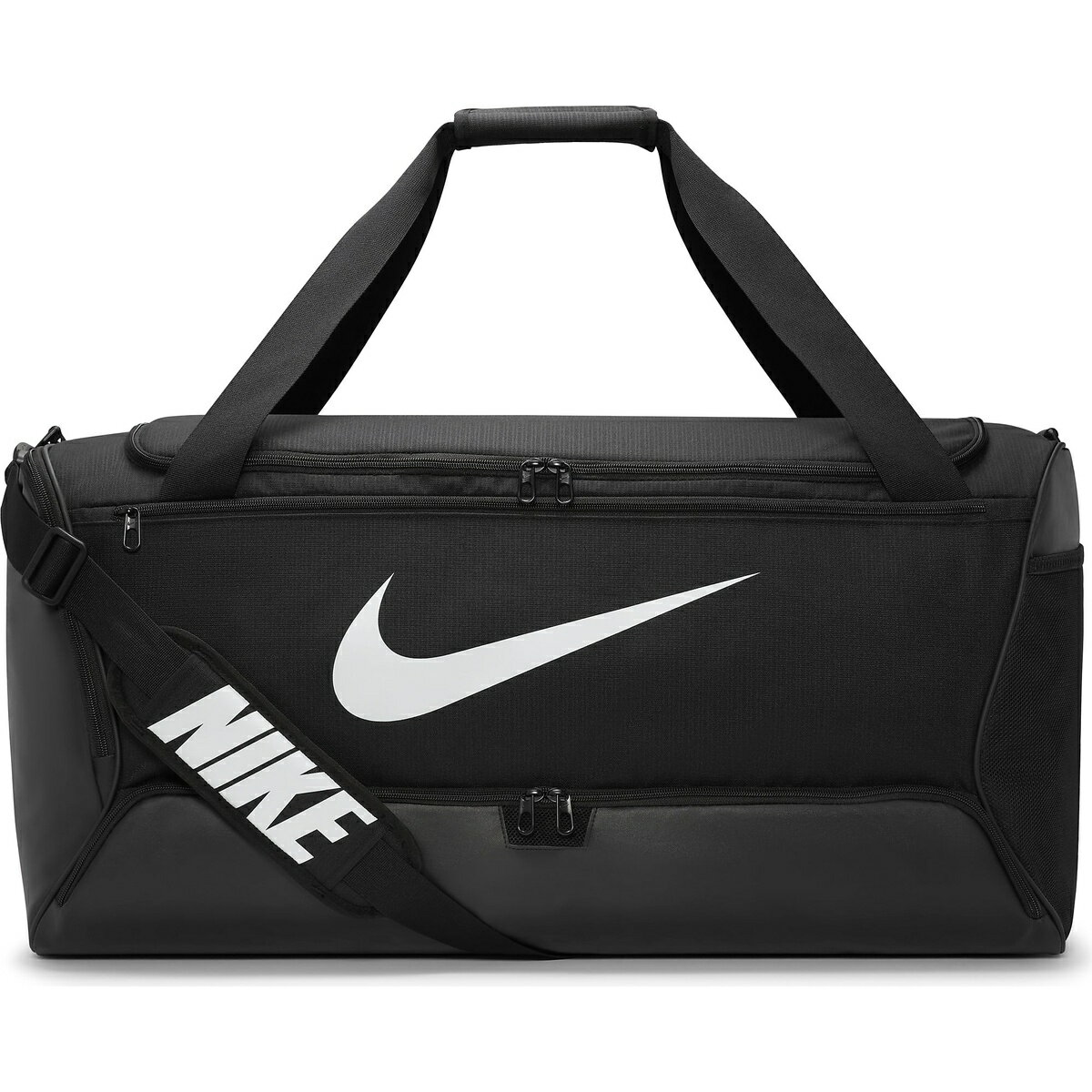 ● NIKE (ナイキ) NIKE BRASILIA 9.5 スポーツアクセサリー ボストンバッグ 1SIZE BLACK/BLACK/WHITE DO9193-010