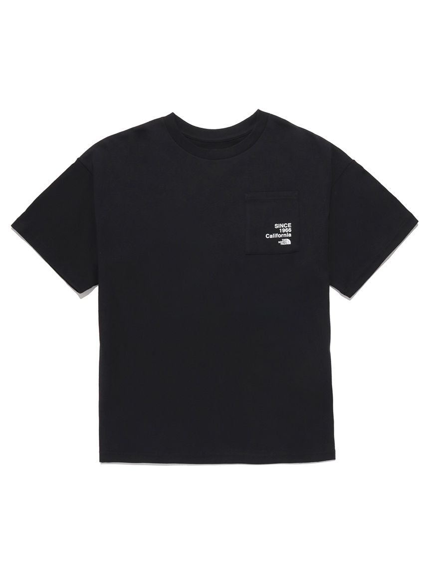 ノースフェイス (THE NORTH FACE) S/S 1966 CALIFORNIA POCKET TEE (SS1966カリフォルニアポケットティー) トレッキング アウトドア 半袖Tシャツ レディース K NTW32203A K