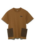 タラスブルバ (TARAS BOULBA) PE天竺マルチポケットTシャツ トレッキング アウトドア 半袖Tシャツ メンズ コヨーテブラウン TBM-S22-014-037 COB