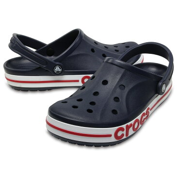 クロックス (crocs) BAYABAND　CLOG シューズ メンズサンダル ウォーターシューズ NAVY/PEPPER 205089-4CC