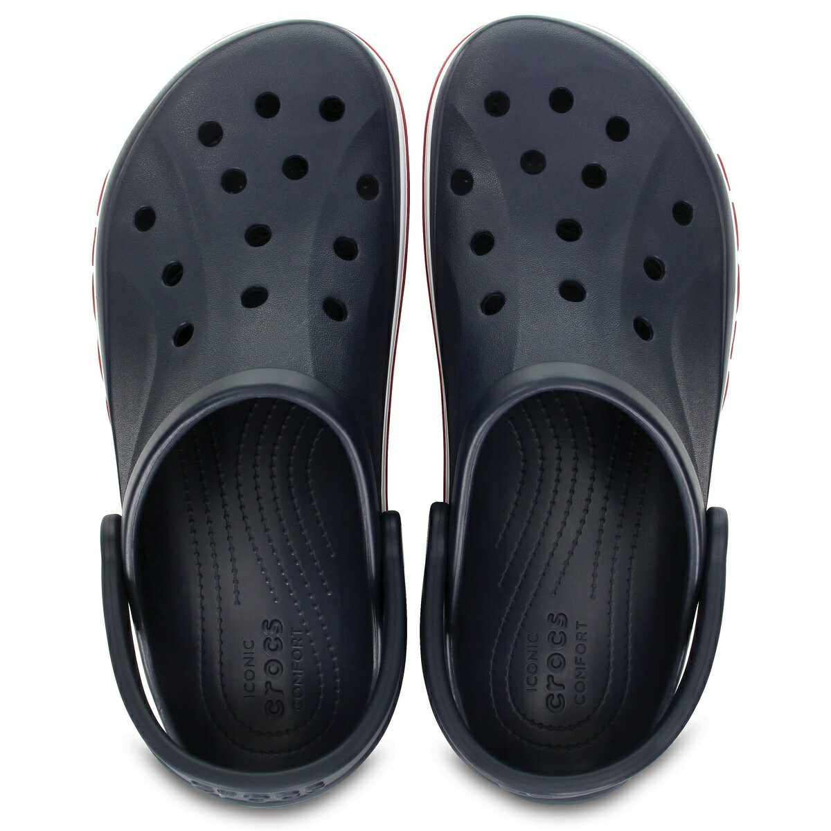 クロックス (crocs) BAYABAND　CLOG シューズ メンズサンダル ウォーターシューズ NAVY/PEPPER 205089-4CC