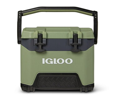 イグルー (IGLOO) BMX 25 キャンプ用品 クーラーボックス ハードクーラー 小型 中型 10L〜30L リットル OIL GREEN 150538