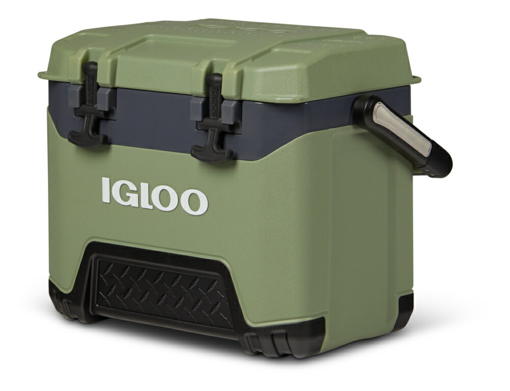 イグルー (IGLOO) BMX 25 キャンプ用品 クーラーボックス ハードクーラー 小型 中型 10L〜30L リットル OIL GREEN 150538