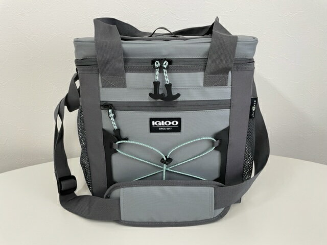 イグルー (IGLOO) MAXCOLD VOYAGER HLC 12 キャンプ用品 クーラーボックス ソフトクーラー 小型 中型 10L〜30L リットル MONUMENT GRAY 166300