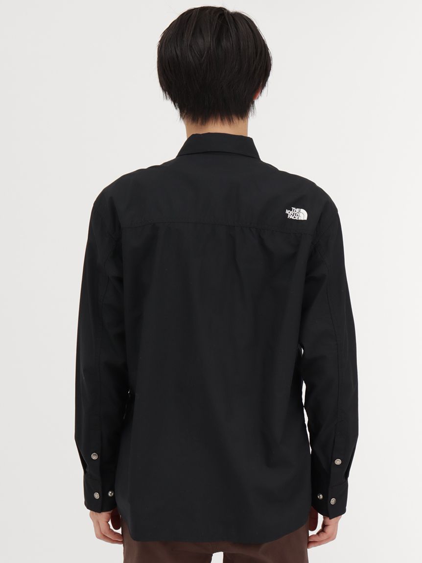 ノースフェイス (THE NORTH FACE) L/S NUPTSE SHIRT (ロングスリーブヌプシシャツ) トレッキング アウトドア 長袖シャツ K NR11961 K