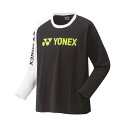 ヨネックス (YONEX) ロングスリーブTシャツ ラケットスポーツ Tシャツ ブラック 16610Y 007
