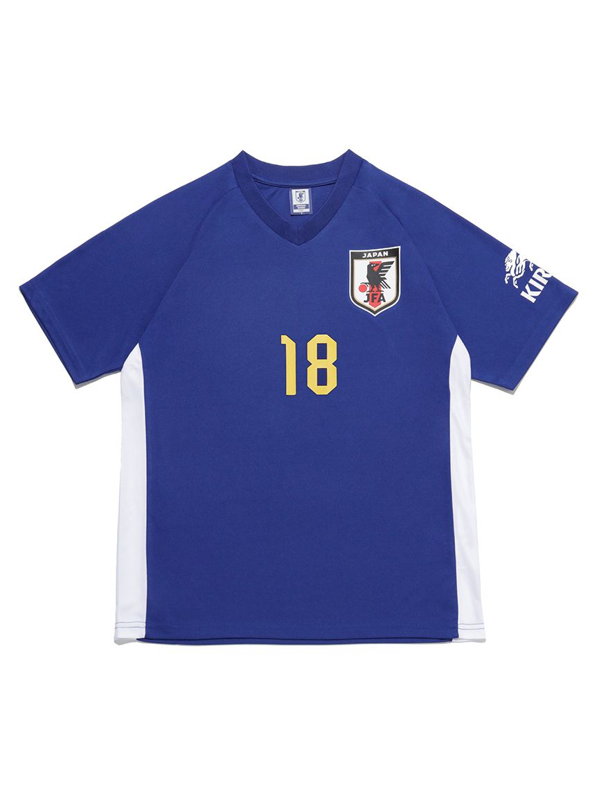 JFA (ジェイエフエー) KIRIN×サッカー日本代表 プレーヤーズTシャツ 三笘薫 18 XL サッカー 日本代表 XL O5-114