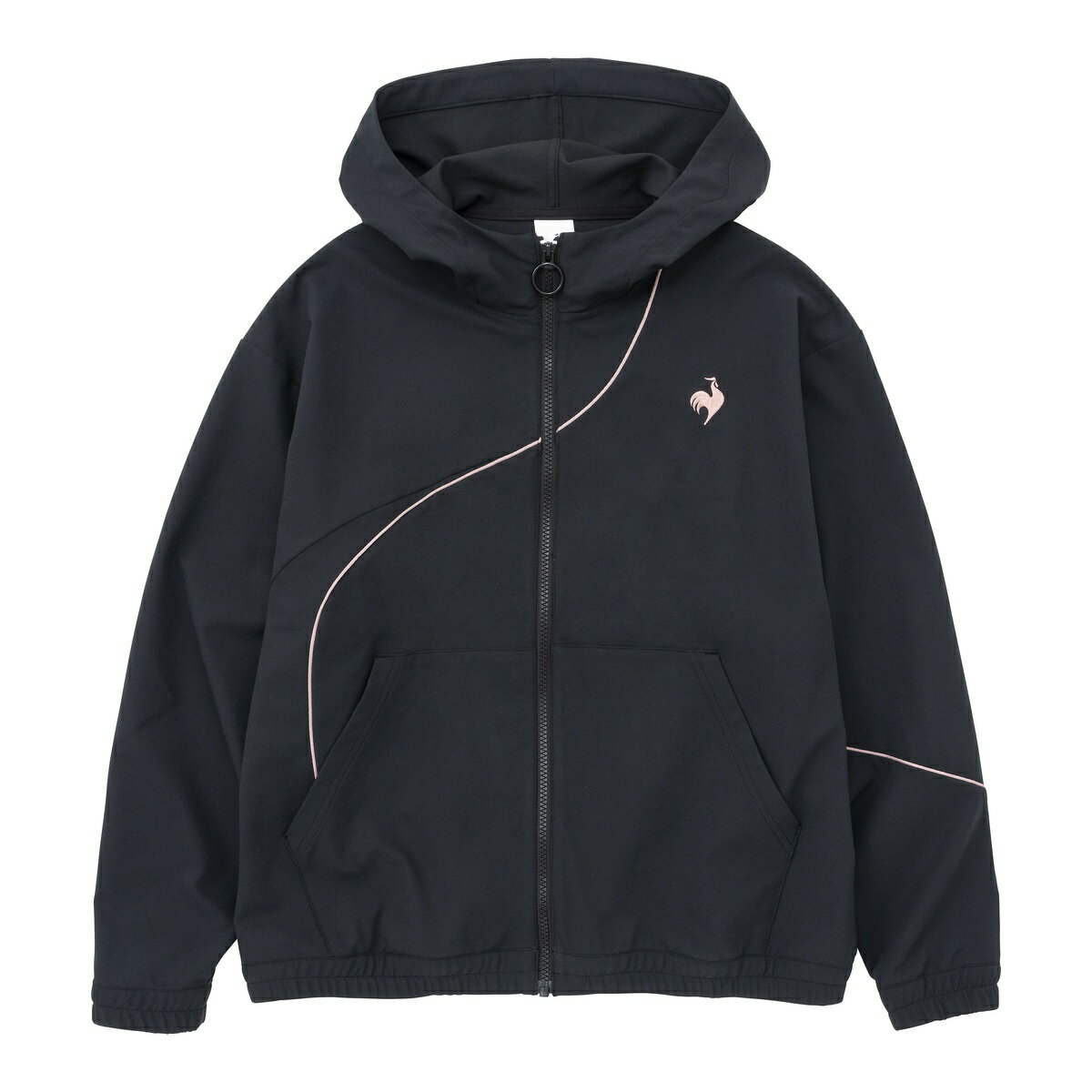 ルコックスポルティフ (le coq sportif) LCS PLUME ジャケット レディーススポーツウェア ウインドアップジャケット レディース BK QMWWJF22 BK