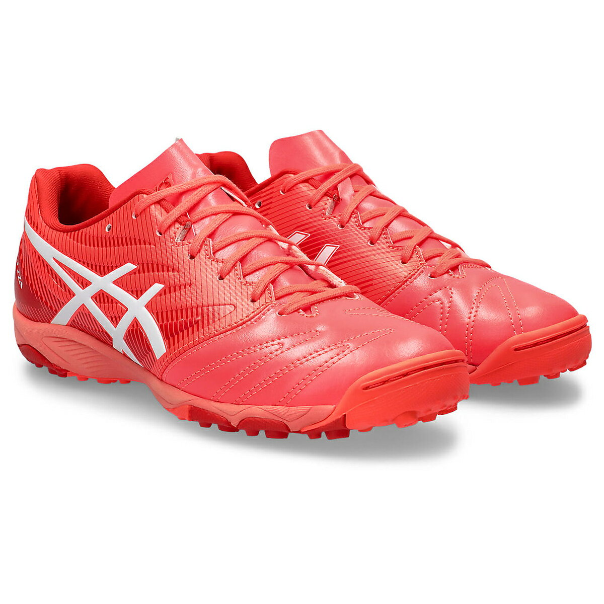 アシックス (ASICS) ULTREZZA 3 JR GS TF サッカー ジュニアターフ ジュニア FLASH CORAL/WHITE 1104A049.700