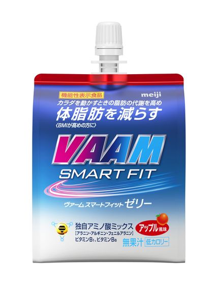 ・運動による体脂肪低減効果のあるARFアミノ酸1,500mgを配合した「機能性表示食品」・おいしく手軽に摂取して、運動やアクティブな日常生活で体脂肪を減らすことが出来る。・おいしく飲みやすいゼリータイプヴァームスマートフィットゼリー カラー . サイズ . 素材 異性化液糖（国内製造）／酸味料、フェニルアラニン、乳酸Ca、アラニン、アルギニン、ゲル化剤（増粘多糖類）、香料、甘味料（スクラロース、ステビア）、V.B1、V.B6 原産国 日本 メーカー品番 66634023 コメント ・運動による体脂肪低減効果のあるARFアミノ酸1500mgを配合した「機能性表示食品」・おいしく手軽に摂取して、運動やアクティブな日常生活で体脂肪を減らすことが出来る。・おいしく飲みやすいゼリータイプ