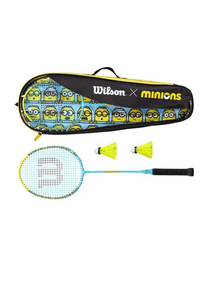 ウィルソン WILSON MINIONS 2.0 BADMINTON SET 2 バドミントンラケット その他バトミントンラケット