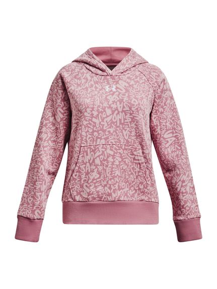 A_[A[}[ UNDER ARMOUR UA RIVAL FLEECE PRINTED HOODIE gbvX XEFbgEp[J[