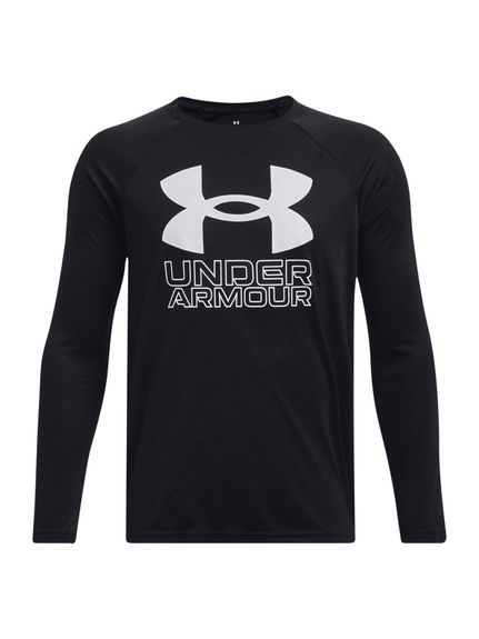 A_[A[}[ UNDER ARMOUR UA TECH HYBRID PRINT FILL LONG SLEEVE T-SHIRT gbvX TVciTj