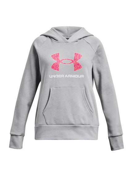 A_[A[}[ UNDER ARMOUR UA RIVAL FLEECE BIG LOGO PRINT FILL HOODIE gbvX XEFbgEp[J[