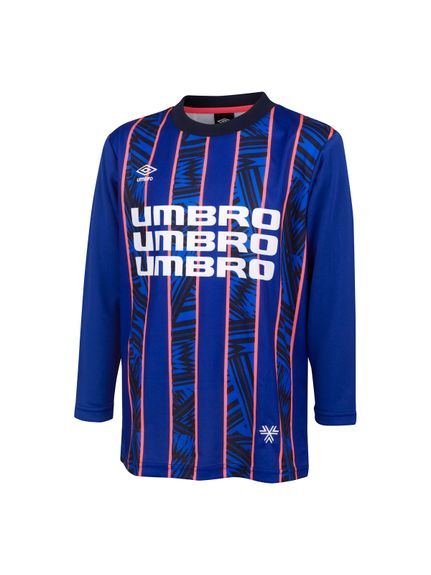 アンブロ UMBRO THE THIRD グラフィック長袖プラクティスシャツ サッカーウェア プラクティスシャツ