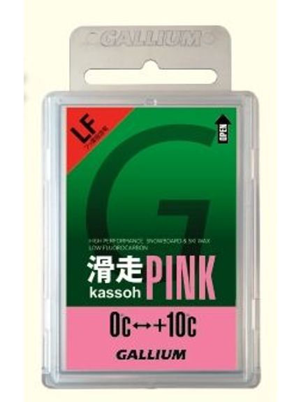 滑走VPINK(50G) カラー . サイズ . 素材 パラフィン／フッ素化合物 原産国 日本 メーカー品番 0094SW212603 コメント ■滑走ワックス(フッ素低含有)■フッ素低含有固形ワックスがスキースノーボード共通になって登場!!■0度?+10度■全雪質対応■雪温0度で、水が浮浮いたような雪や、雨降りの時に驚くほどの撥水性。■内容量:50g