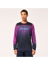 SEEKER GRADIENT LS JERSEY カラー GRADIENT ELLIPSE PURPLE サイズ S/M/L/XL 素材 ポリエステル80% ポリウレタン20% 原産国 中国 メーカー品番 0070FOA40490401 コメント メッシュ素材を採用したロングスリーブのクルーネックジャージ。フロントにB1Bロゴのグラフィックプリント。ドロップテイルデザインの裾。