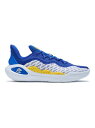 CURRY 11 DUB カラー White / Royal / Versa Blue サイズ 25.0CM/25.5CM/26.0CM/26.5CM/27.0CM/27.5CM/28.0CM/28.5CM/29.0CM/29.5CM/30.0CM/31.0CM 素材 甲材：合成繊維、合成樹脂/底材：合成樹脂 原産国 Vietnam メーカー品番 0007302661503 コメント FLOW(フロー)：足の動きにフィットし、これまでにない接地感覚をもたらす軽量で反発性、グリップ性に優れたクッションフォームのみのソールユニット耐久性に優れたFLOWアウトソールは、より良いコートフィールを提供し、これまで以上に速くカット&スタート/ストップができるようになるWARP KNIT(ワープニット):軽量で高い通気性を備え、足をソールにしっかりロックすることで高い安定性を実現した、UA独自のアッパーテクノロジーバスケットボールのダイナミックな動きに対して、快適性とコントロール性を向上させる軽量で通気性に優れた3/4インテリニットのブーティー構造にすることでフィット感、快適性、安全性を強化