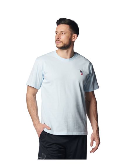 A_[A[}[ UNDER ARMOUR UA HEAVY WEIGHT COTTON SHORT SLEEVE SHAKER PATCH gbvX TVc