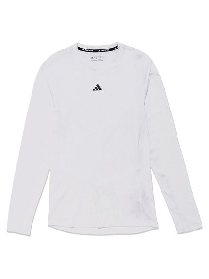 アディダス adidas テックフィット トレーニング 長袖Tシャツ トップス コンプレッション