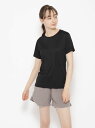 サニデイズ　トウキョウ sanideiz TOKYO for RUN ハニカムソフトスムース クルーネックTシャツ LADIES ランニングウェア ショートスリーブTシャツ