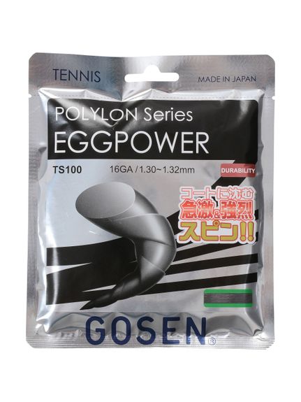 ゴーセン GOSEN EGGPOWER16 ストリングス テニスストリングス