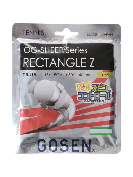 ゴーセン GOSEN RECTANGLE Z ストリングス テニスストリングス