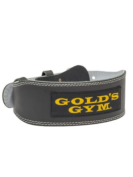 ゴールドジム GOLD'S GYM GGP G3368 トレーニングレザーベルト BK フリーウェイト ウエイトアクセサリー