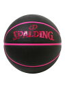 スポルディング SPALDING ホログラム ブラック X ピンク　6号 ボール 6号球