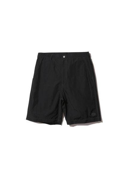 Xm[s[N Snow Peak LIGHT MOUNTAIN CLOTH SHORTS M BLACK [EL[ [EL[ȆObY