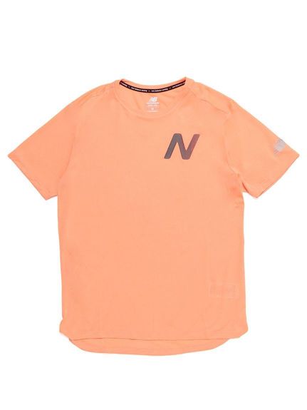 ニューバランス New Balance IMPACT グラフィックショートスリーブTシャツ ランニングウェア ショートスリーブTシャツ