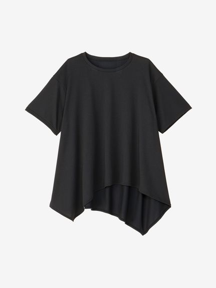 DANSKIN(_XL)ASYMMETRY FLARE TEE(AVg[tAeB[)