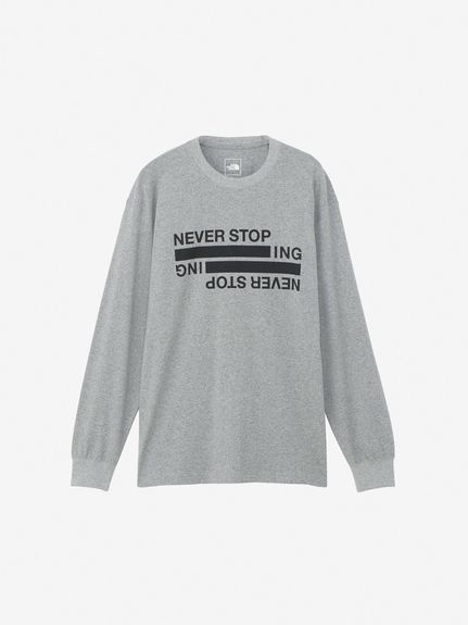 THE NORTH FACE(UEm[XEtFCX)L/S NEVER STOP ING Tee (OX[ulo[XgbvACGkW[eB[)