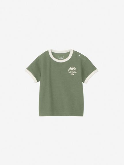 THE NORTH FACE(UEm[XEtFCX)B S/S Latch Pile Ringer Tee (V[gX[ub`pCK[eB[)