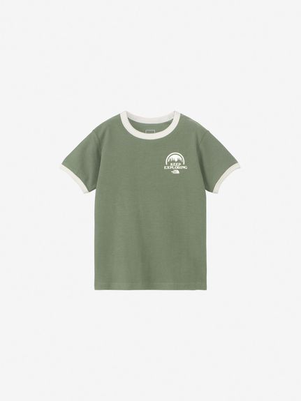 THE NORTH FACE(UEm[XEtFCX)S/S Latch Pile Ringer Tee (LbY V[gX[ub`pCK[eB[)