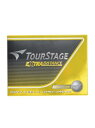 ブリヂストン BRIDGESTONE TOURSTAGE EXTRA DISTNACE イエロー 1ダース 12球入り ボール ダースボール