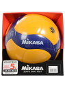 ミカサ MIKASA バレー5号 国際公認球 高校試合球 黄 青 ボール 5号球