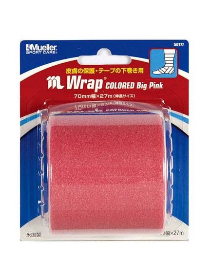 ミューラー Mueller M WRAP COLORED PINK 70MM サポーター・ケア用品 テーピング