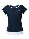 バボラ Babolat CLUB SHORT SLEEVE SHIRT テニスウェア 半袖シャツ